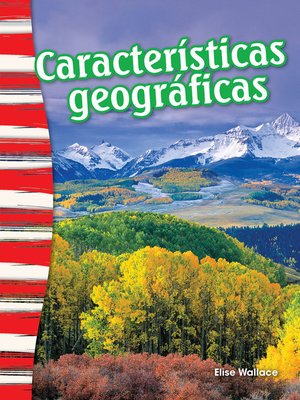 cover image of Características geográficas Read-Along eBook